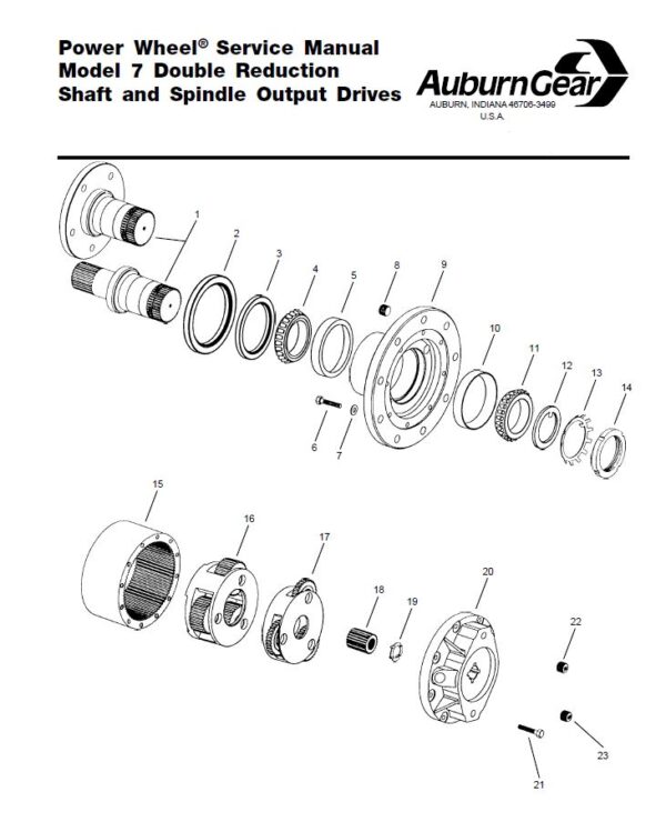 Model 7 Power Wheel Bearing Cone – 33287 - Image 2