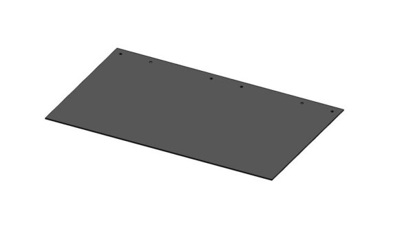 30" x 18", Rubber Flap for Live Bottom Trailers - SBF30